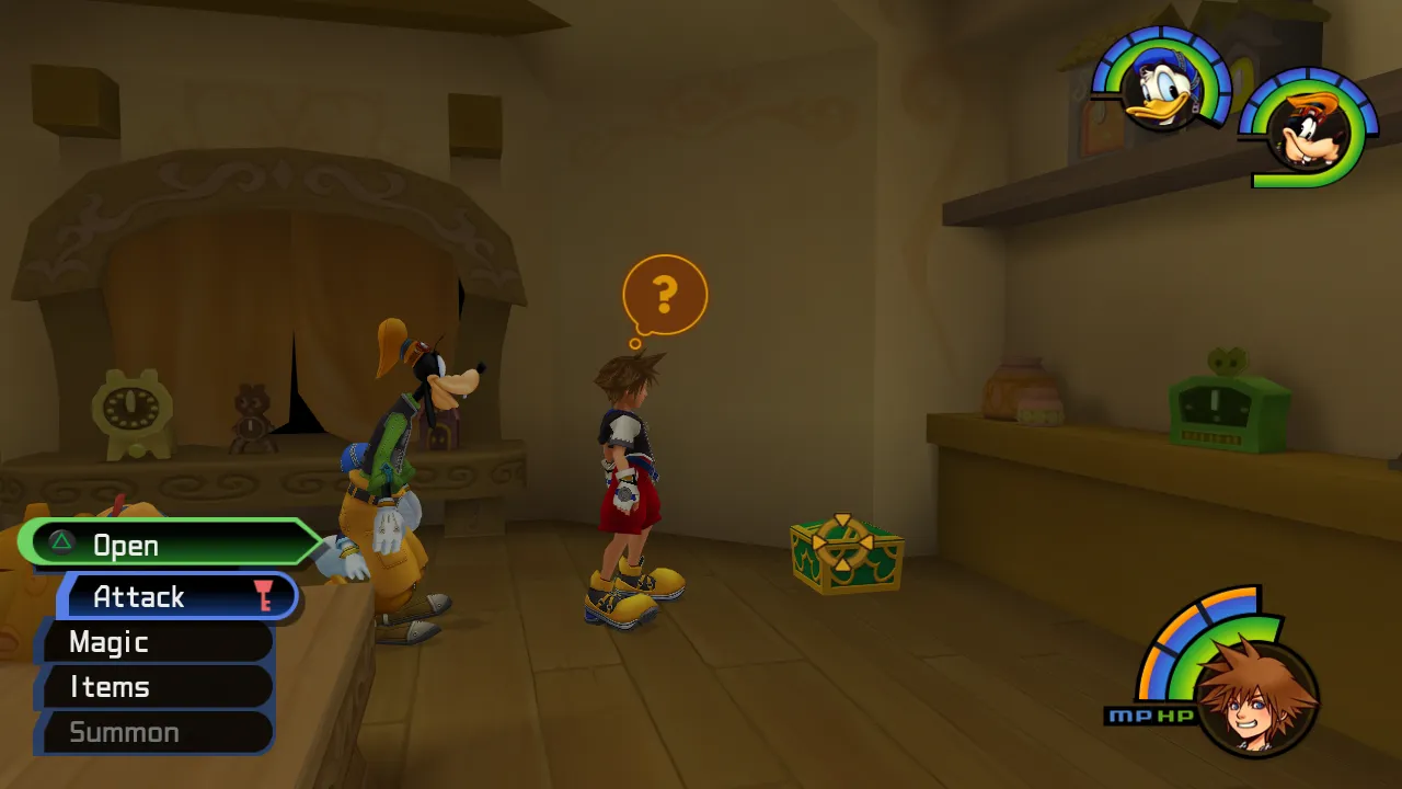 Traverse Town Geppetto's House Chest